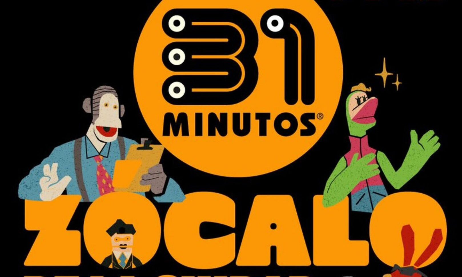 31 Minutos anuncia concierto gratis por el Día del niño