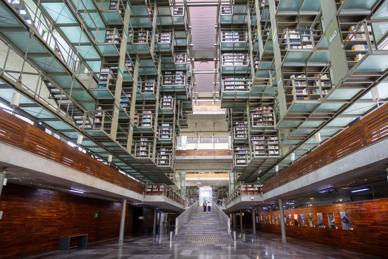 Biblioteca Vasconcelos se somete a mantenimiento