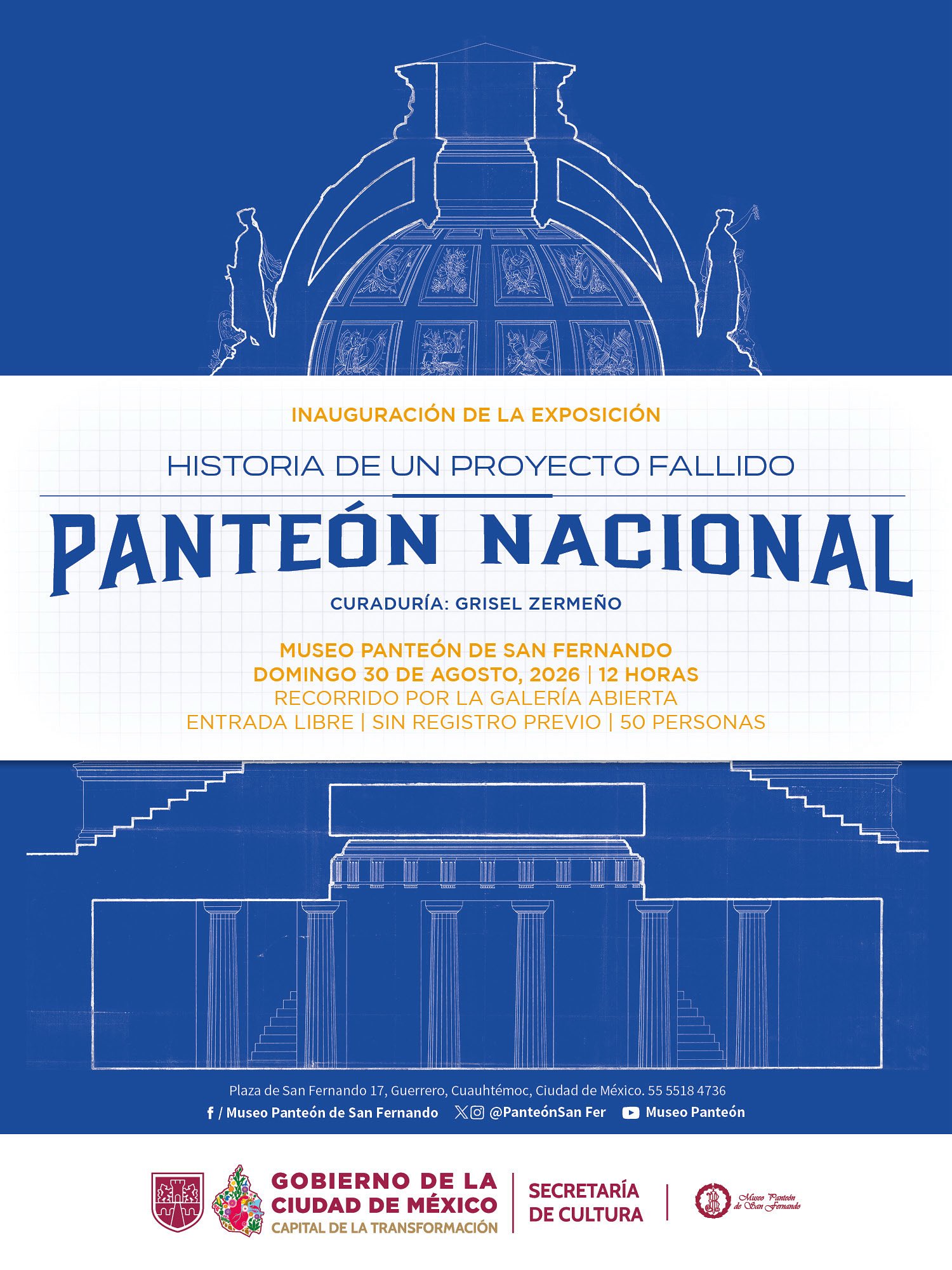 Arquitectura luctuosa en una exposición especial