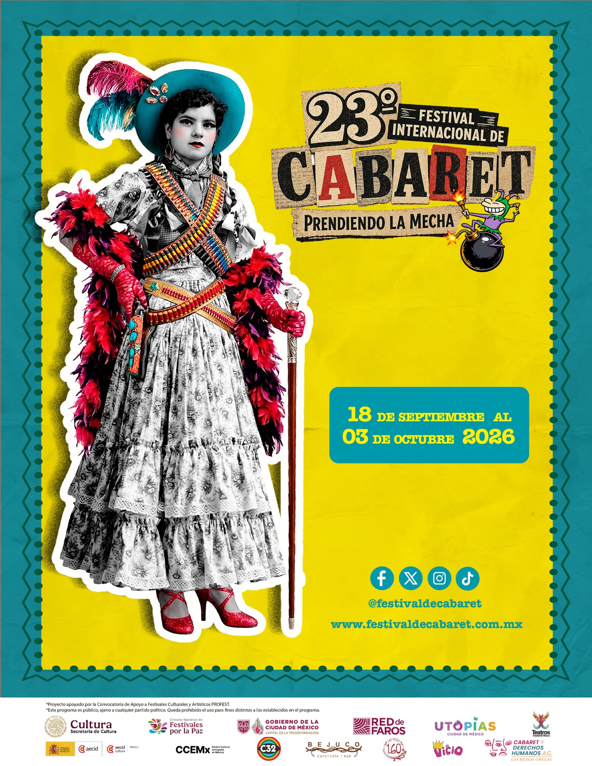 Dos semanas llenas de Cabaret crítico, político y contemporáneo 