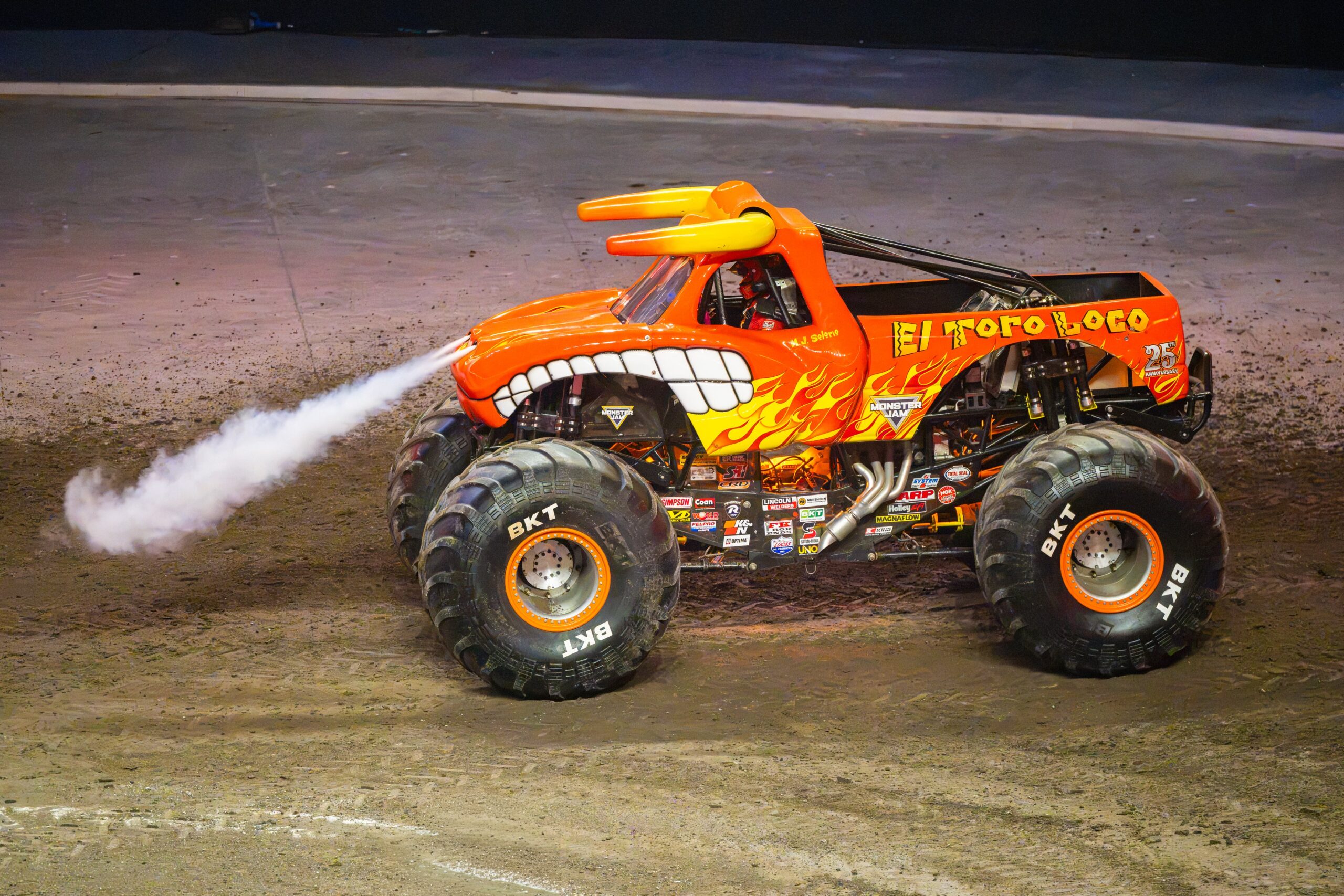 No te pierdas la Pit Party de los icónicos trucks de Monster Jam