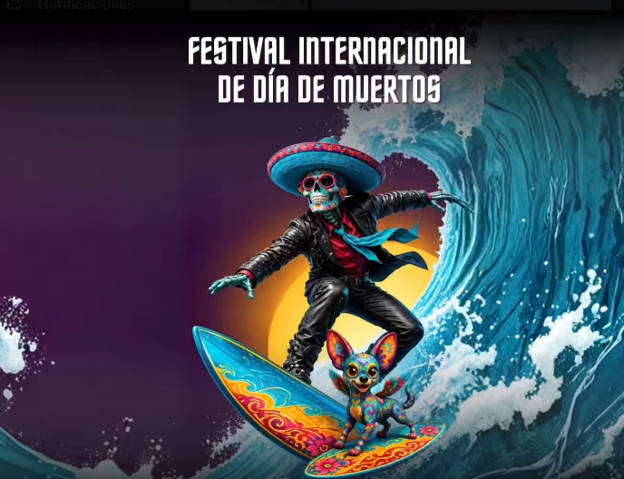 Día de Muertos al estilo surf en Nayarit